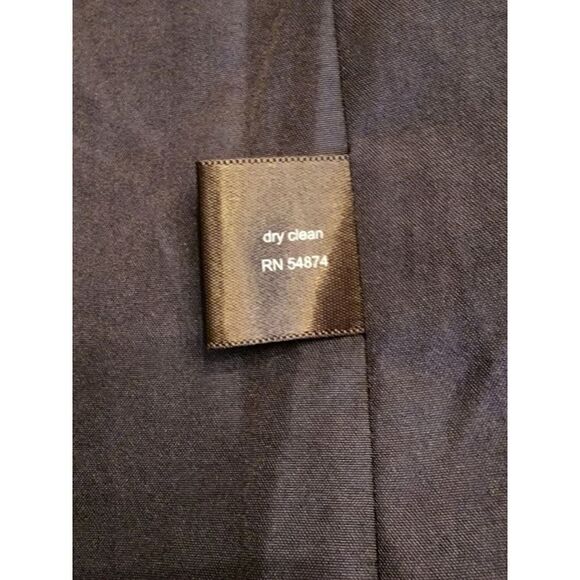 The Limited NWT structured waffle texture navy blazer - Picture 9 of 11